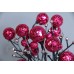 C-11302球花插 玫紅
