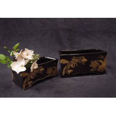 出清品陶瓷-黑長方(大)