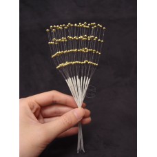 小扇形珠串/金