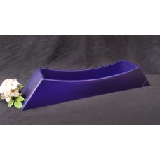 塑膠花器-船型花器(藍)