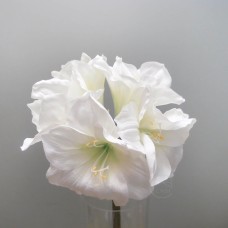 出清品 人造花-MAGIQ FM100179-001 Amaryllis 孤挺花 White