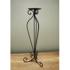 出清品花架-NATURE DESIGNS 花器 44748 Iron Flower Stand L  Black