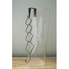 出清品縷空-NATURE DESIGNS 花器40360Iron Wire Hanger紙垂黑