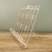 絕版品縷空-NATURE DESIGNS 花架44736 Iron Wire Display 橫 白
