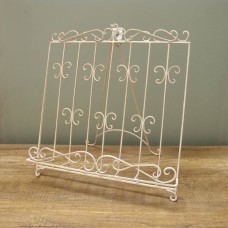 絕版品縷空-NATURE DESIGNS 花架44736 Iron Wire Display 橫 白