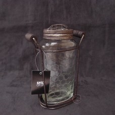 出清品 玻璃-SPICE 花器ZHGR1021IRON Bottle B(小)