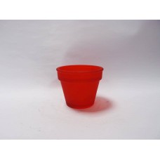 出清品玻璃-小玻璃盆(霧紅)  有瑕疵