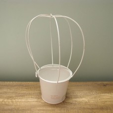 金屬-GREEN HOUSE 花器4251-A-WHIron Flower Vase