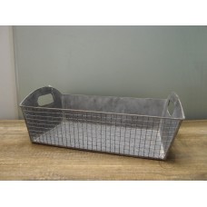 金屬-NATURE DESIGNS 花器45294Tin Basket雙耳鐵盆