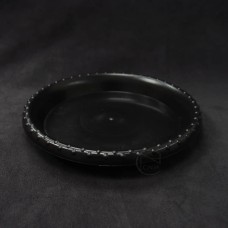 出清品塑膠-圓花盤 4號(黑)