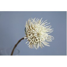 出清品人造花 FM003891-013 針墊花 灰米