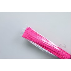 出清品 材料-水引線 色水引 100入 桃紅
