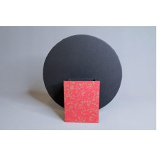 出清品花器-東京堂 紙製圓形花器 P-9705-50 紅色  