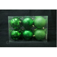 混搭球 8CM 12入 綠色