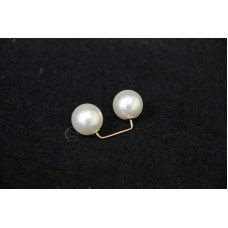 出清品 材料-花束別釦 珍珠釦針