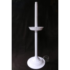 花器 大四節 白色