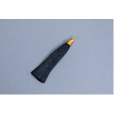 材料 金色旋頭流蘇8cm 13黑色