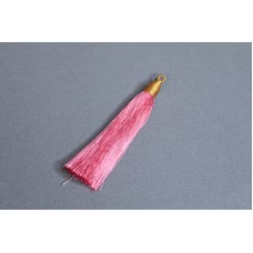 材料 金色旋頭流蘇8cm 12中粉