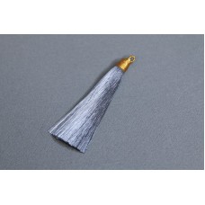材料 金色旋頭流蘇8cm 18灰色