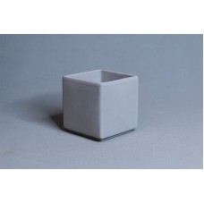 陶瓷-方型花器(土灰)