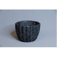 出清品水泥花器YS8016-1黑色