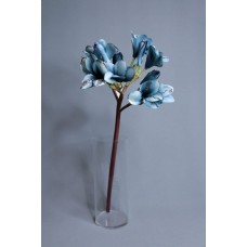 出清品人造花 梵妮金雞蛋花 深藍