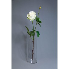 出清品人造花 假日玫瑰 大白