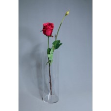 出清品 人造花 假日玫瑰 小紅