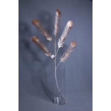 出清品 孔雀羽毛 金色 L98cm