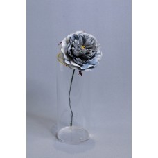 出清品 人造花-MAGIQ FM090180-015 Amuse Open Rose Blue Gary