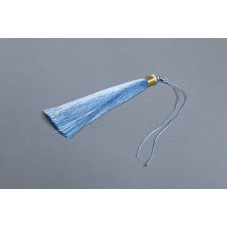 材料 流蘇 13cm 天藍色