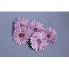 索拉花 圓邊向日葵8CM 暖紫