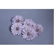 索拉花 圓邊向日葵8CM 淡紫