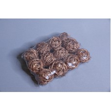 材料-6CM藤球 金 12入
