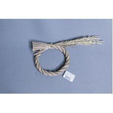 注連繩XJ004620附稻穗 厚2.5cm Ø16cm