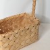 木片編籃 小 卡其 21x12x11cm