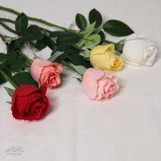 人造花 小白兔玫瑰
