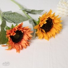 人造花 手感保濕向日葵