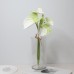 人造花 4頭把束紅掌