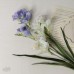 人造花 兩叉手感保濕香雪蘭
