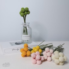 人造花 手扎黃金球