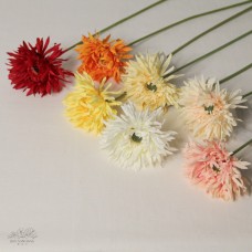 人造花-單枝拉絲菊