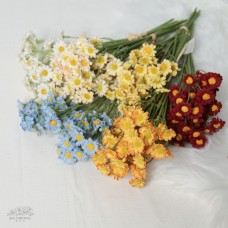 人造花 手扎洋甘菊