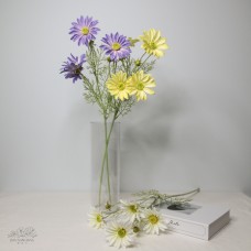 人造花 4頭手感夏菊