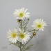 人造花 4頭手感夏菊