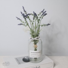人造花-手扎8枝薰衣草 長款