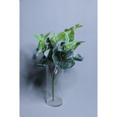 人造葉 7頭網紋葉 L44cm