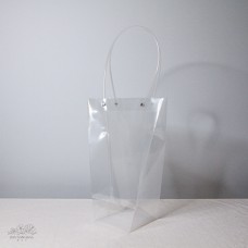 包裝-透明梯型袋M 26.5x13xH35 15x13cm