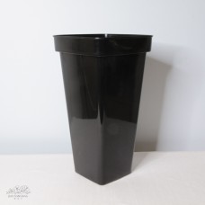 塑膠-大號方桶 黑 H42X22X13.5CM