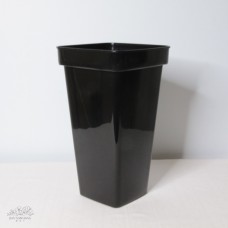 塑膠-中號方桶 黑 H34X19X12CM